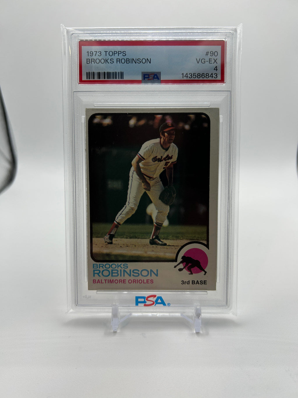 1973 Topps Brooks Robinson #90 PSA 4