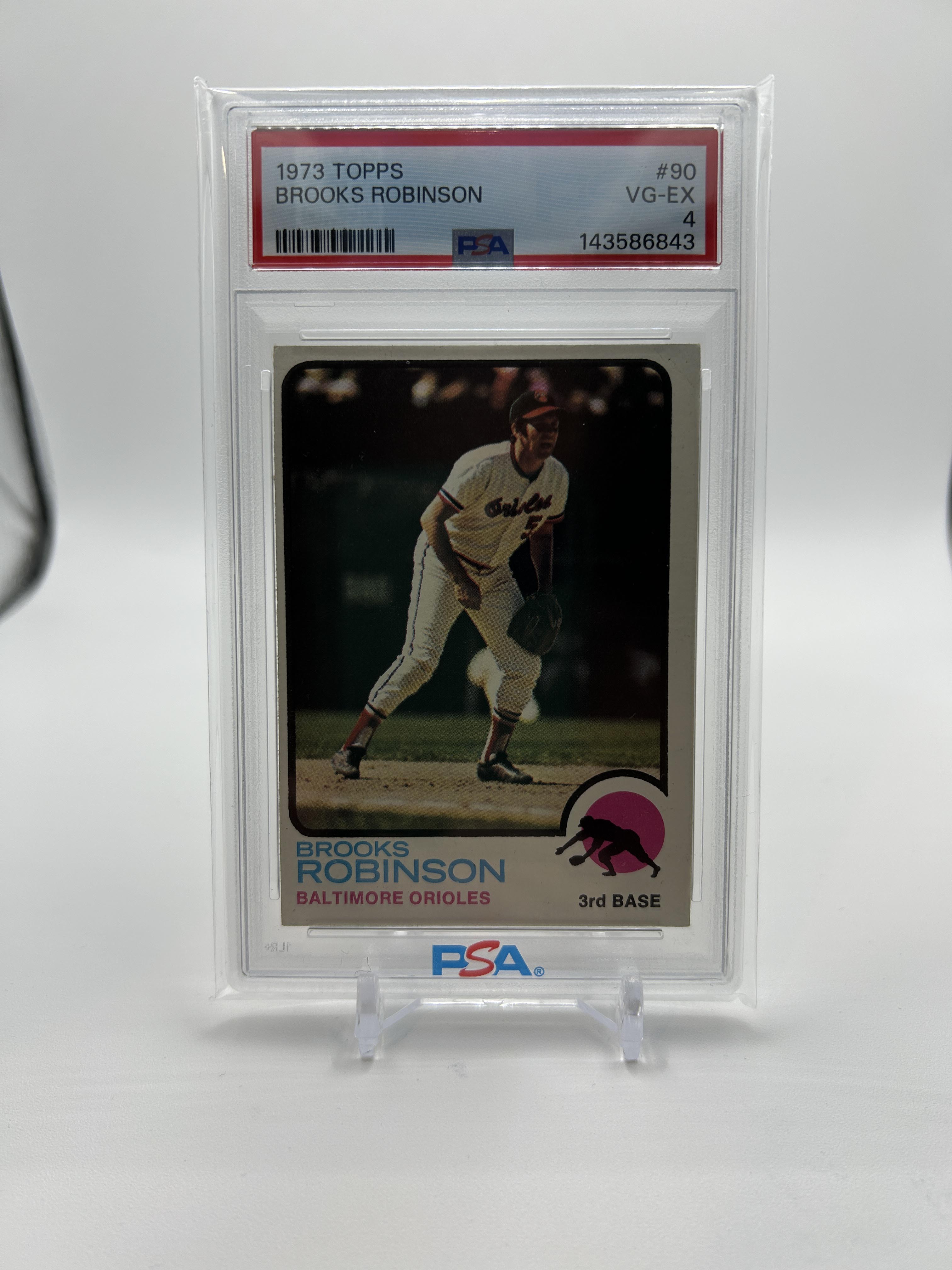 1973 Topps Brooks Robinson #90 PSA 4
