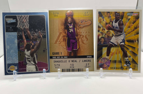 1992-93 Hoops Shaquille O'Neal Rookie #442 + Fleer Ultra Rookie + Set Of 3