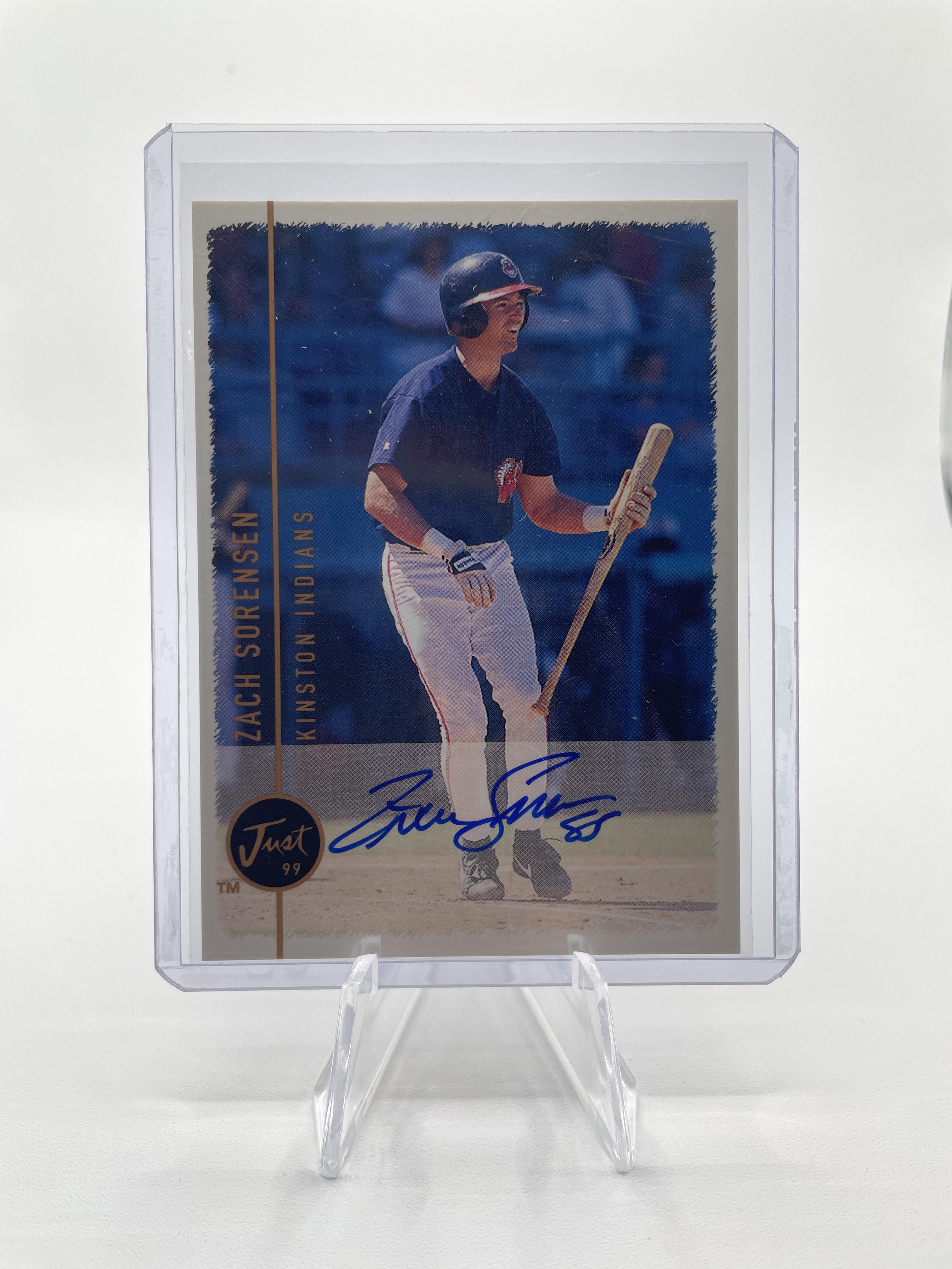 1997 Just Minors Zach Sorensen Limited Edition Rookie Auto SP
