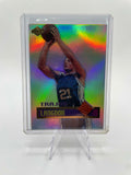 1999-00 Collector's Edge Rookie Rage Authentic Gameball #TL Trajan Langdon RC