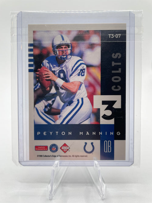 1999 Collector's Edge Peyton Manning Supreme T3 #T3-07