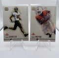 2001 Pacific Dynagon Chad Johnson #118 + Reggie Wayne #126 Rookie Set