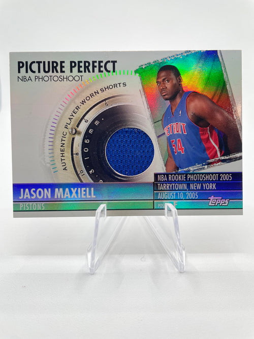 2005-06 Topps Jason Maxiell Picture Perfect Rookie Patch /129