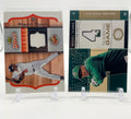 2005 Upper Deck MVP Miguel Tejada Patch + 2003 Fleer Numbers Game SP Patch /300