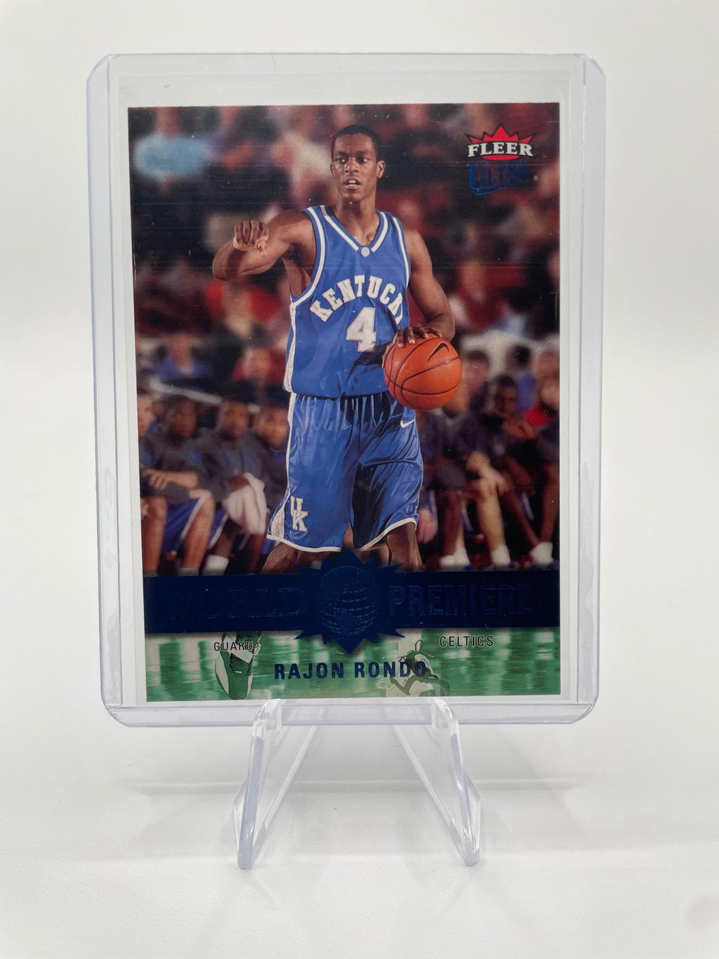 2006-07 Fleer Ultra Rajon Rondo Rookie World Premiere SP #226