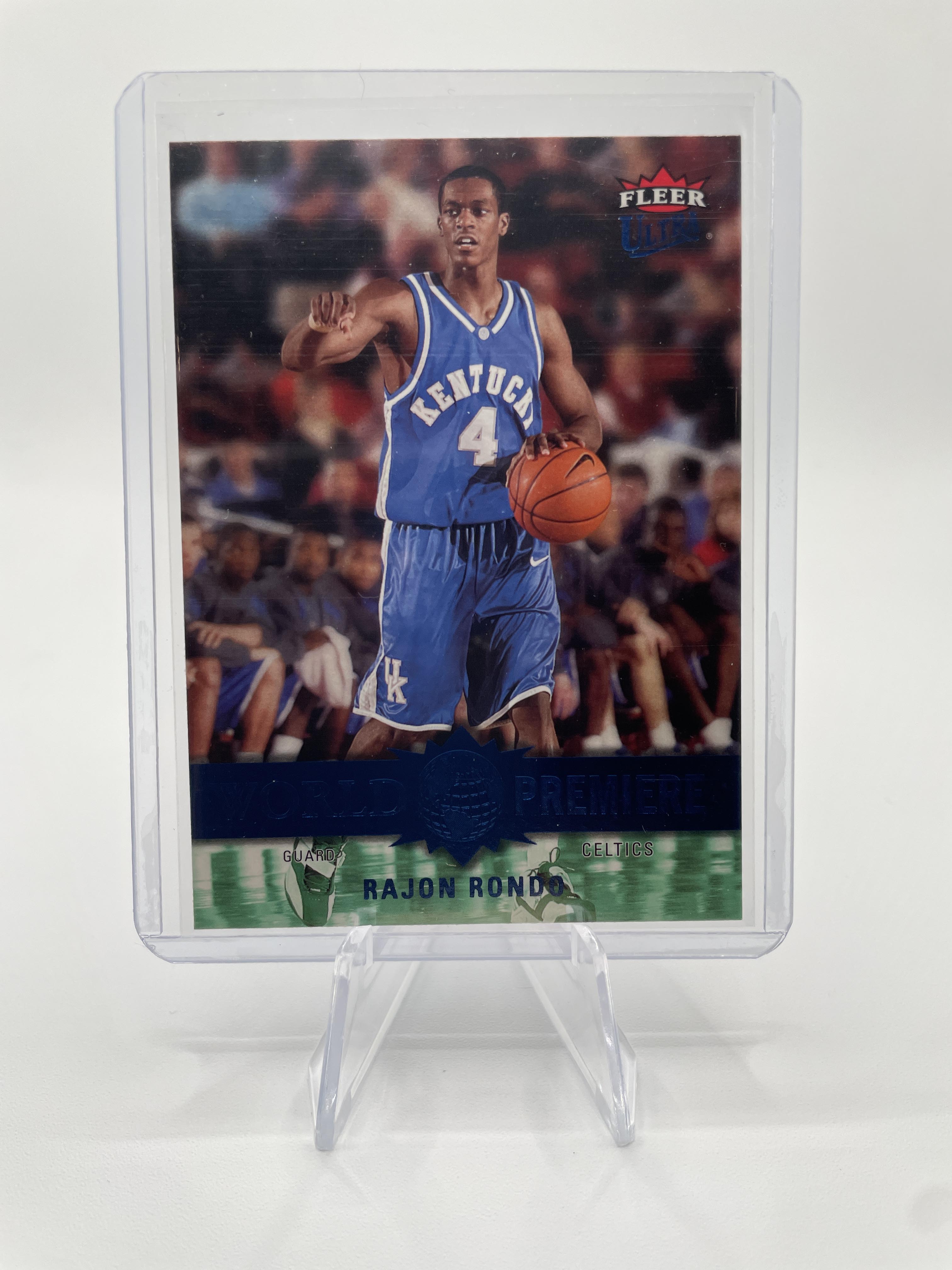 2006-07 Fleer Ultra Rajon Rondo Rookie World Premiere SP #226