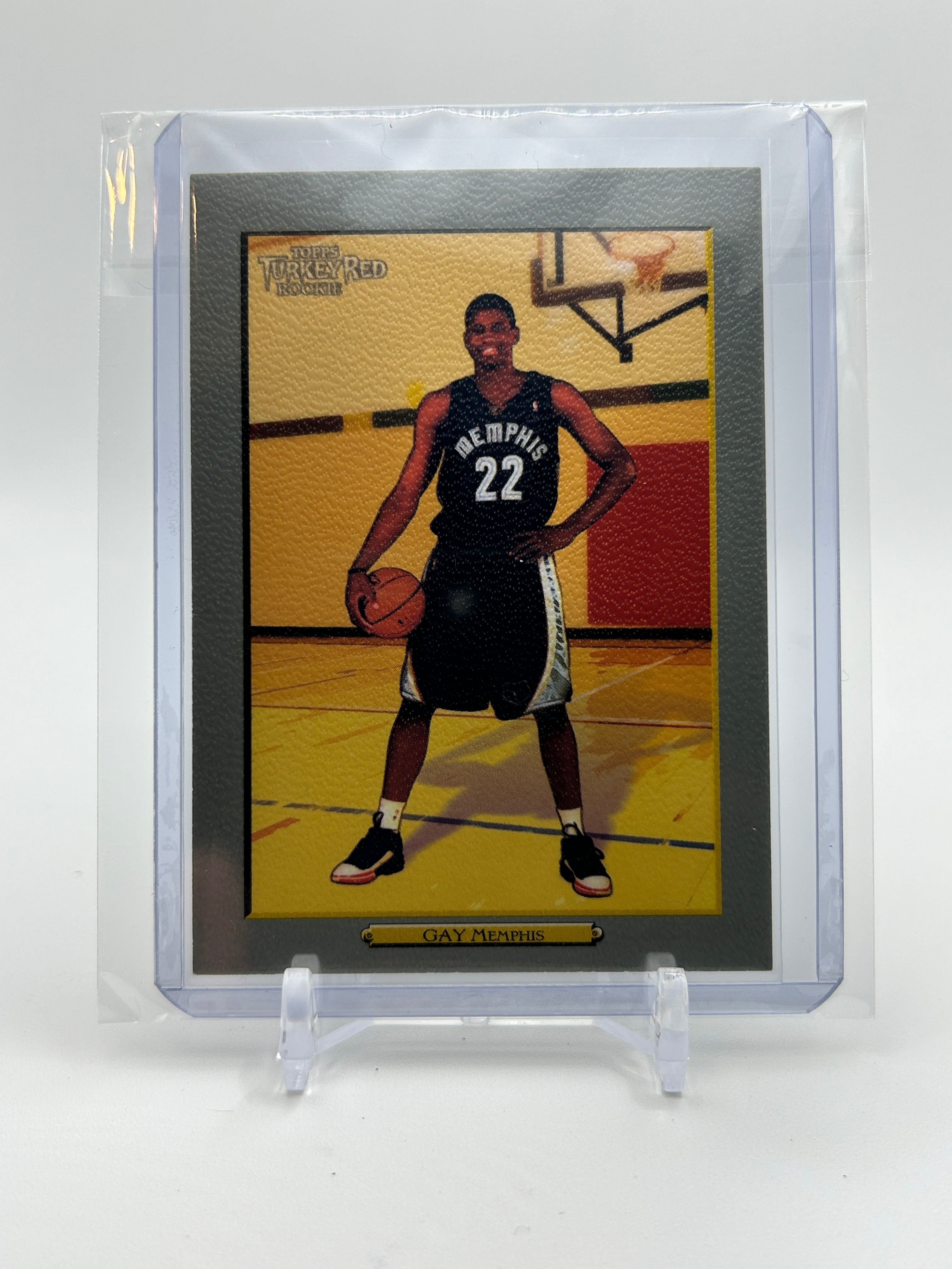 2006-07 Topps Turkey Red Rudy Gay Rookie