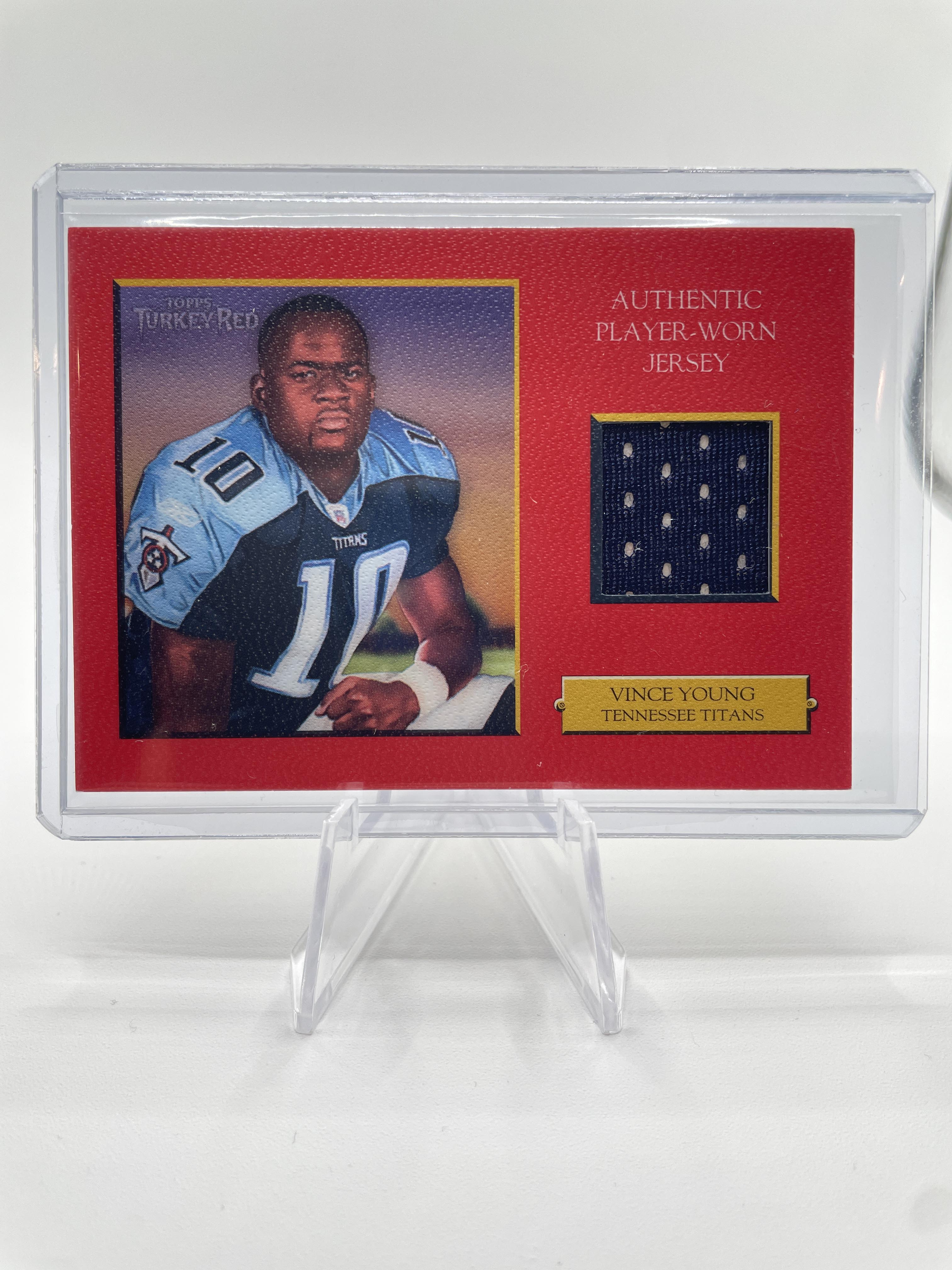 2006 Topps Turkey Red Vince Young Relics /399 #TRR-VY Rookie