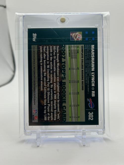 2007 Topps Marshawn Lynch Rookie #302