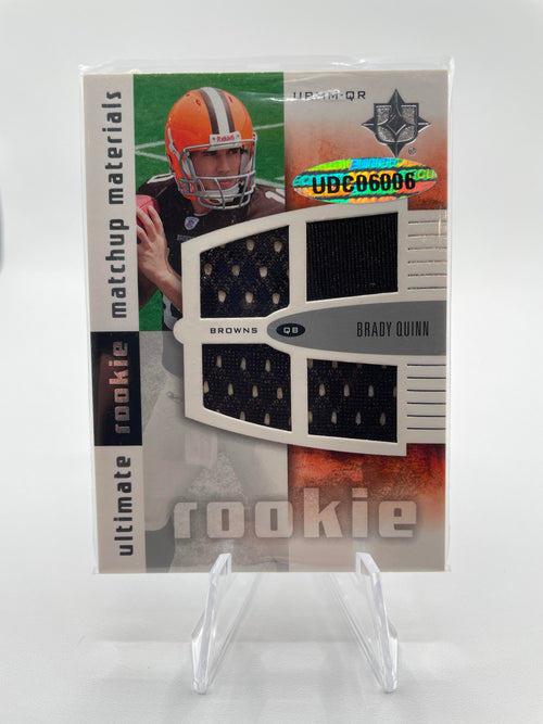 2007 Ultimate Collection Jamarcus Russell Brady Quinn Rookie Material Patch /99