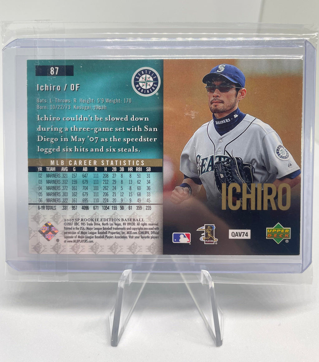 2007 Upper Deck SP Rookie Edition Ichiro Suzuki #87