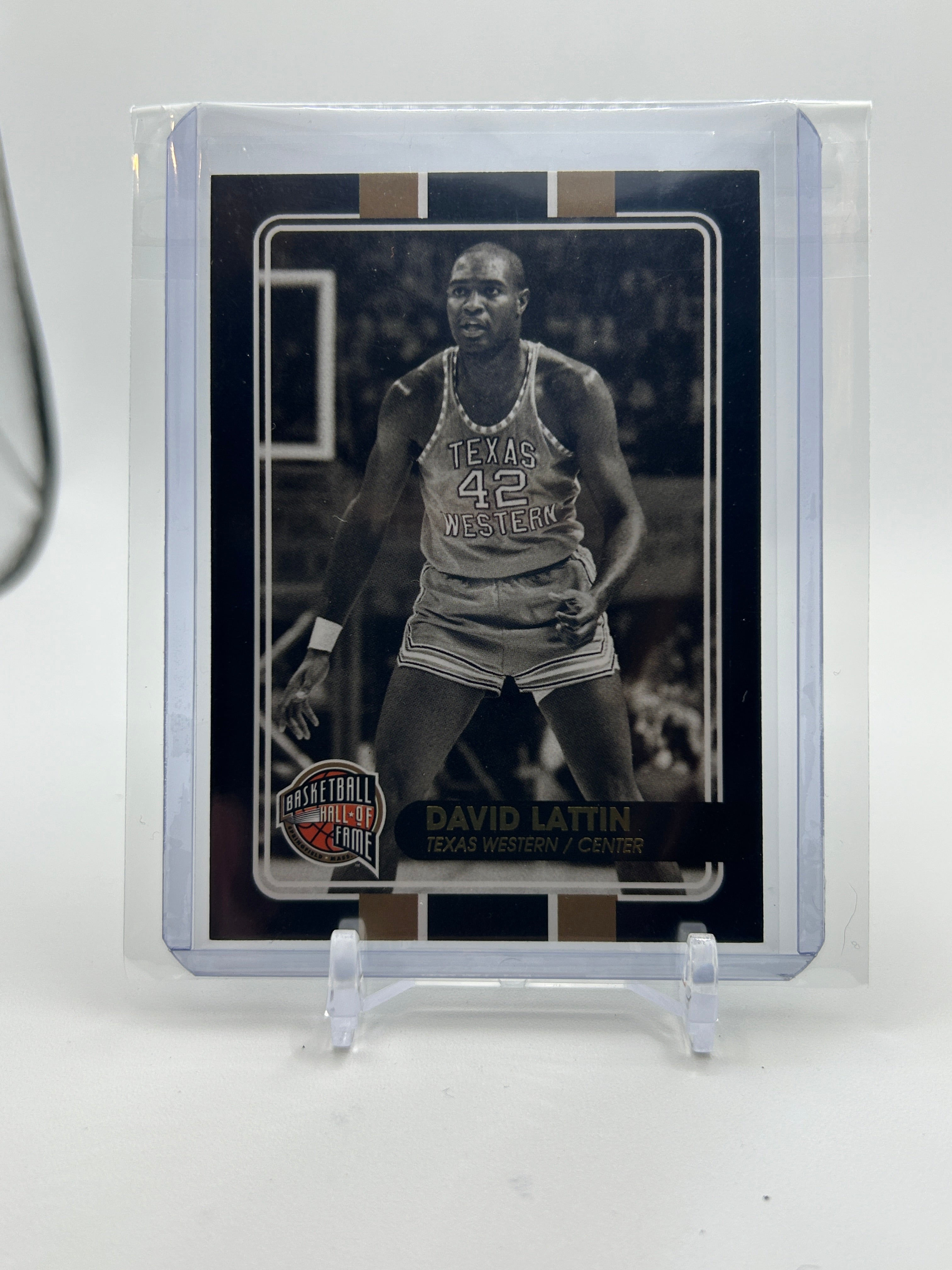 2010-11 Panini Basketball Hall of Fame David Latin /199