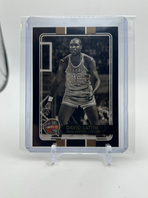 2010-11 Panini Basketball Hall of Fame David Latin /199