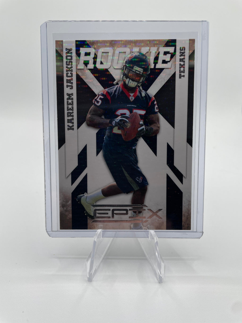 2010 Panini Epix Kareem Jackson Crystal Rookie Houston Texans Football #156 /250