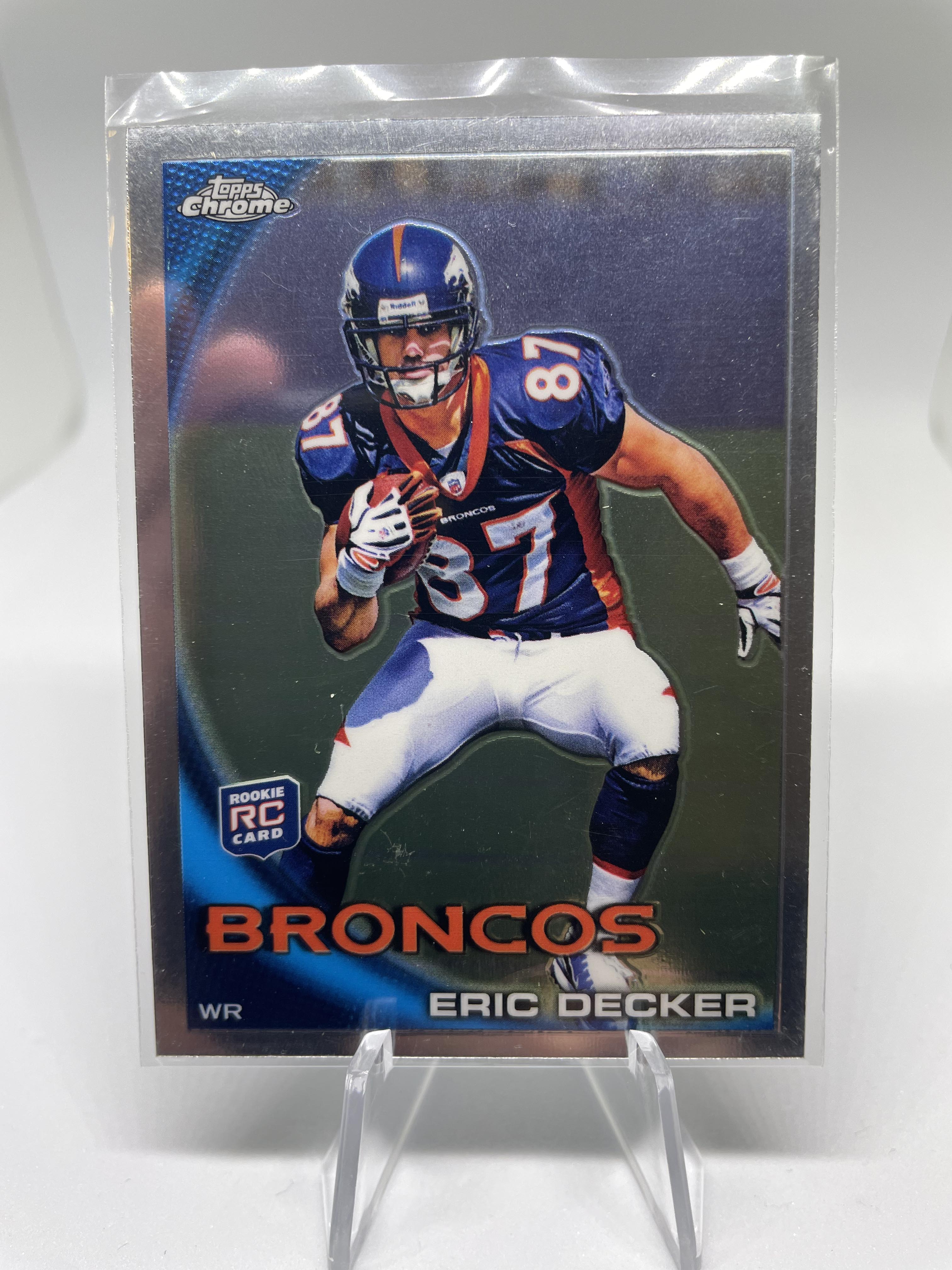 2010 Topps Chrome Eric Decker Rookie #98