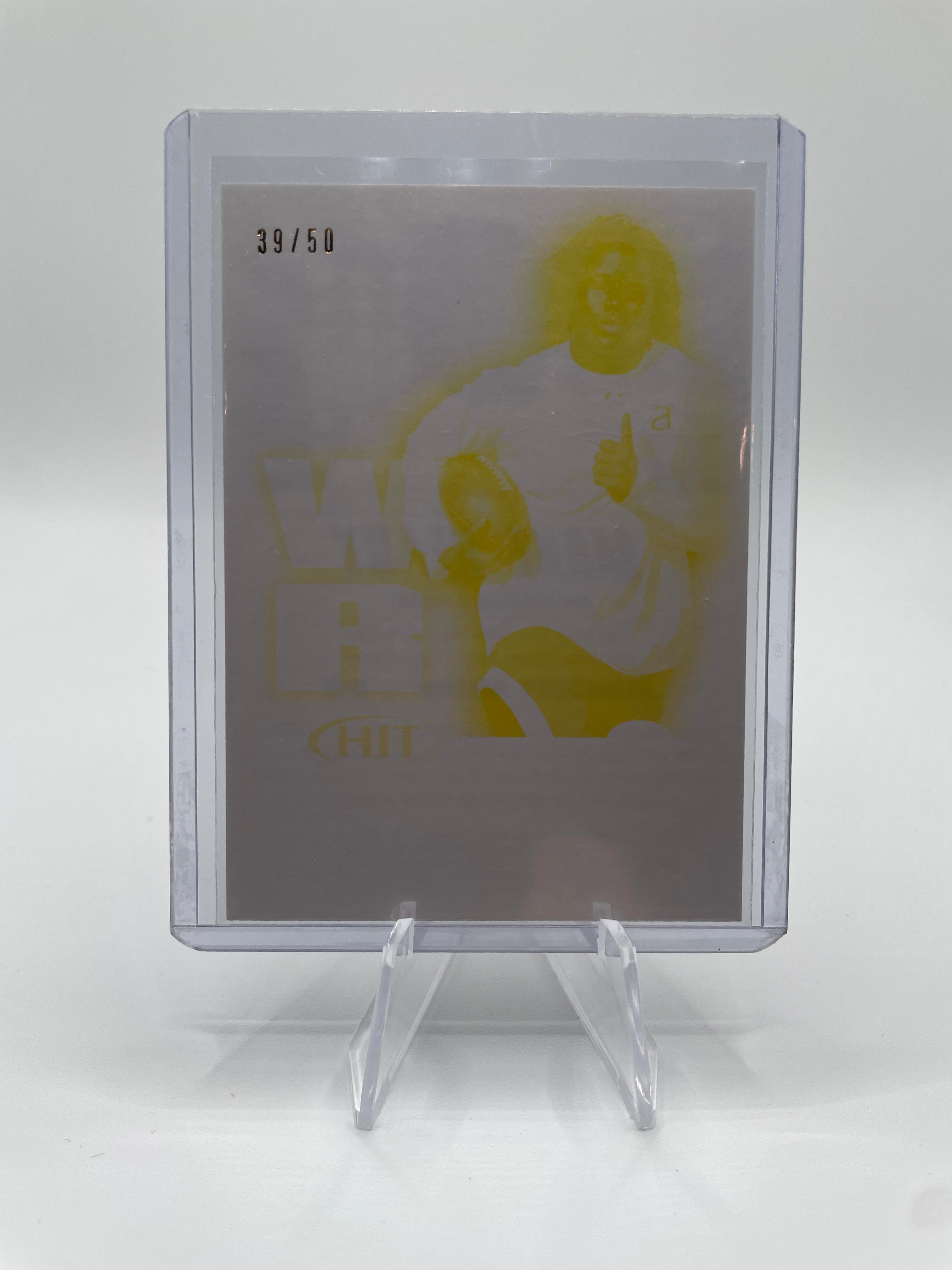 2011 SAGE HIT Denarius Moore Make Ready Yellow #87 Rookie /50