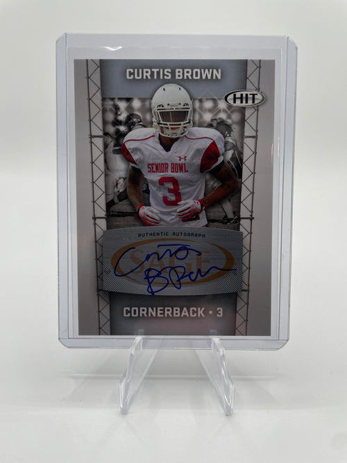 2011 Sage Hit Curtis Brown Rookie Auto