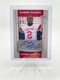 2011 Sage Hit DeAndre McDaniel Rookie Auto #A96