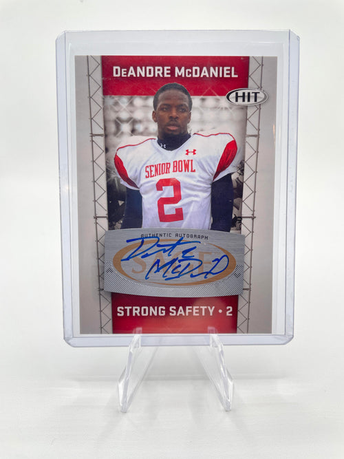 2011 Sage Hit DeAndre McDaniel Rookie Auto #A96