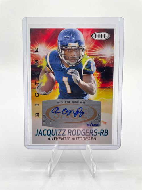 2011 Sage Hit Jacquizz Rodgers Big Time Elusiveness Rookie Auto /100