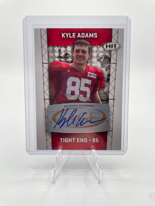 2011 Sage Hit Kyle Adams Rookie Auto