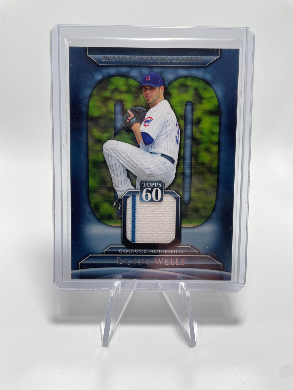 2011 Topps 60 Relics Randy Wells #T60R-RWE Cubs Patch