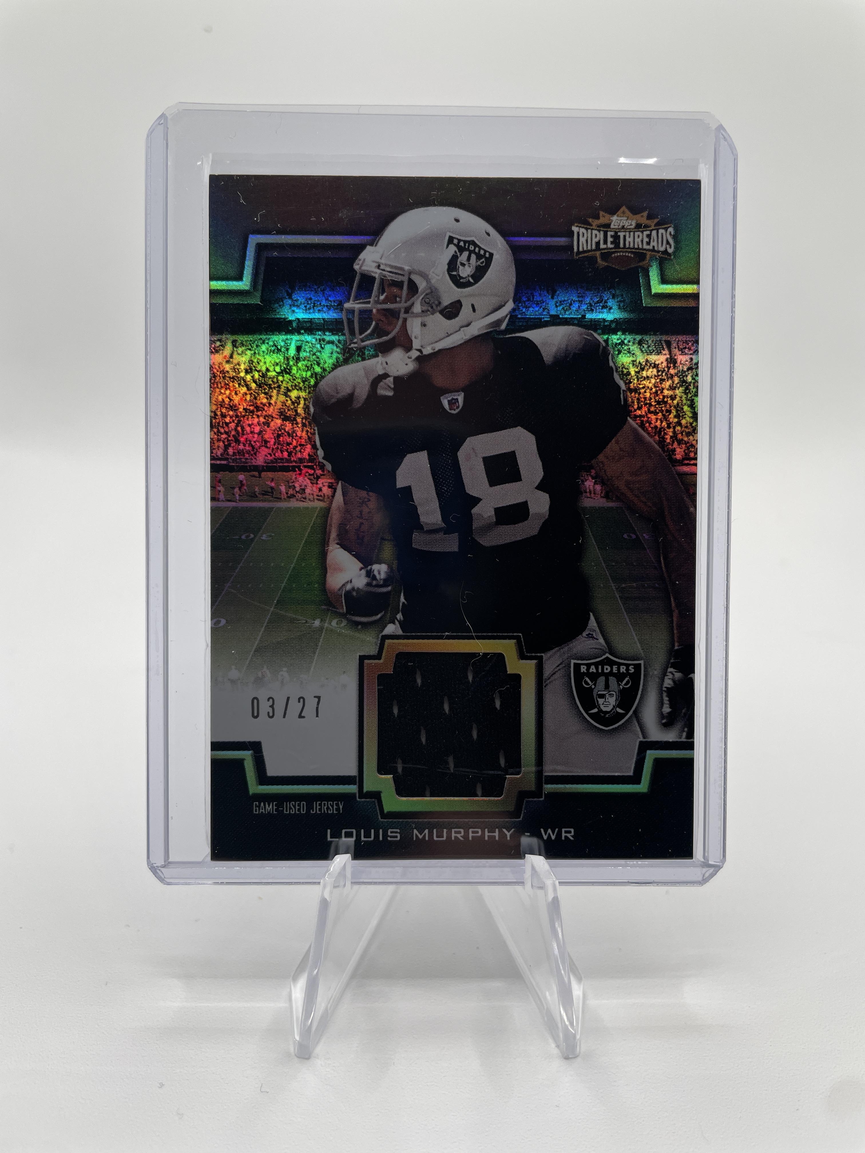 2011 Topps Triple Threads Louis Murphy Unity Relic /27 TTUSR-56