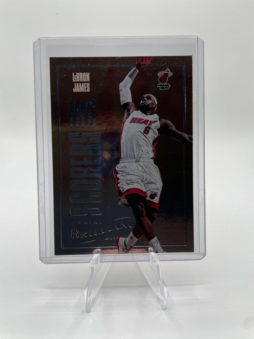 2012-13 Panini Brilliance Lebron James Scorers Inc SP Insert #4