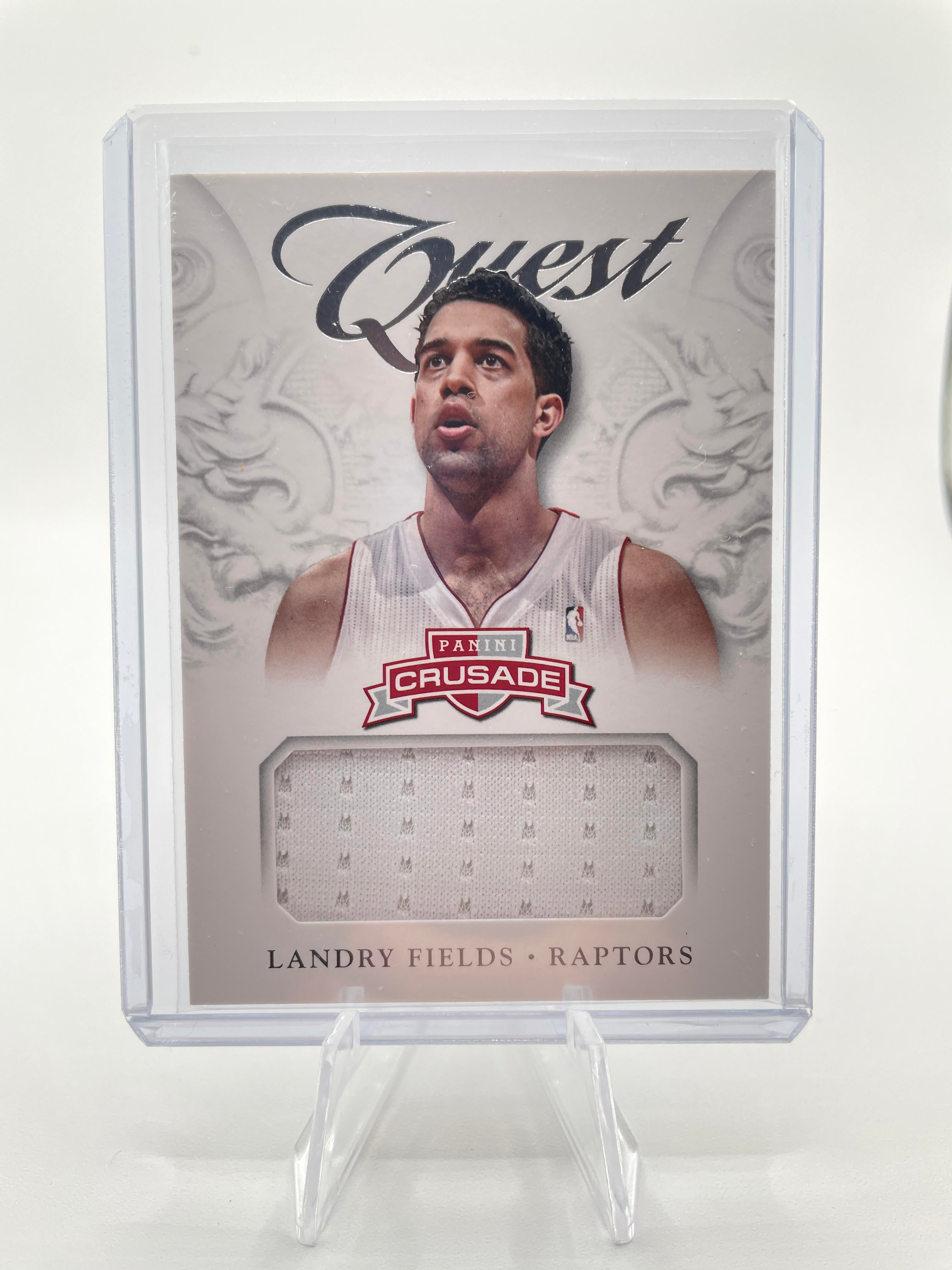 2012-13 Panini Crusade Landry Fields Quest SP Patch #48