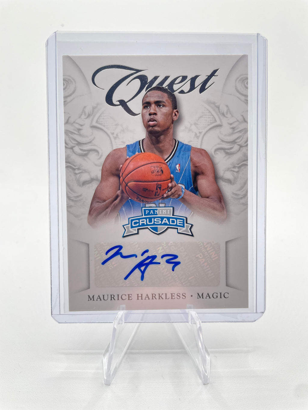 2012-13 Panini Crusade Maurice Harkless Quest Auto #63