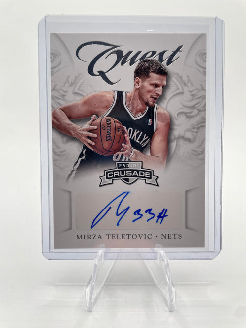 2012-13 Panini Crusade Mirza Teletovic Quest Auto #22