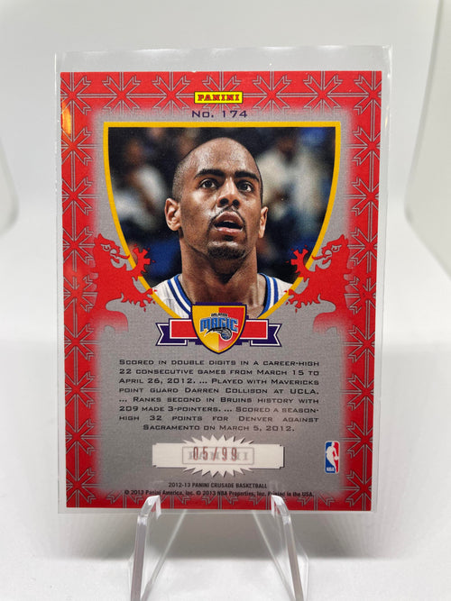 2012-13 Panini Crusade Red Arron Afflalo /99 #174