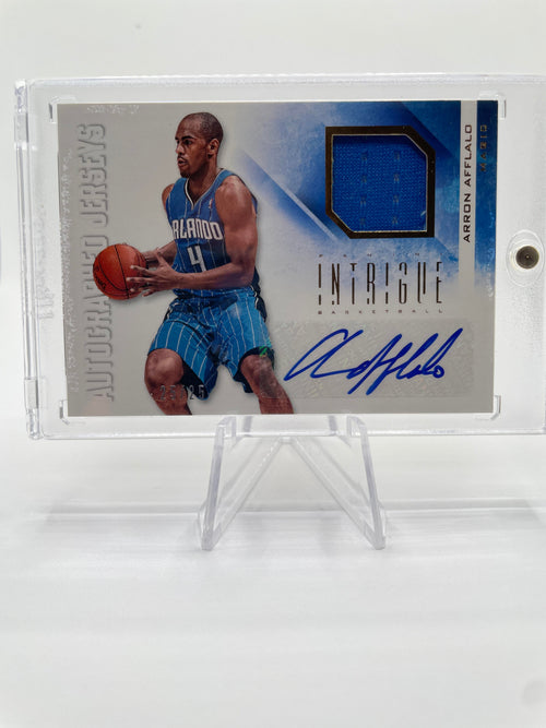 2012-13 Panini Intrigue Arron Afflalo Auto Jerseys /25 #40