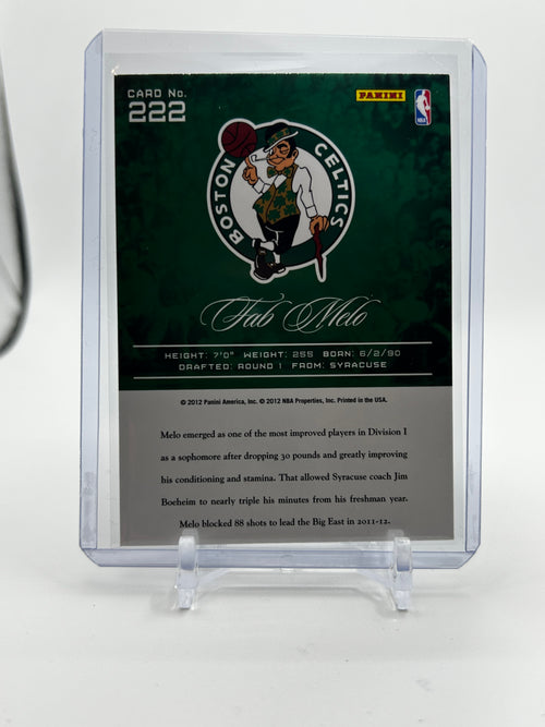2012-13 Panini Prestige Fab Melo Rookie #222