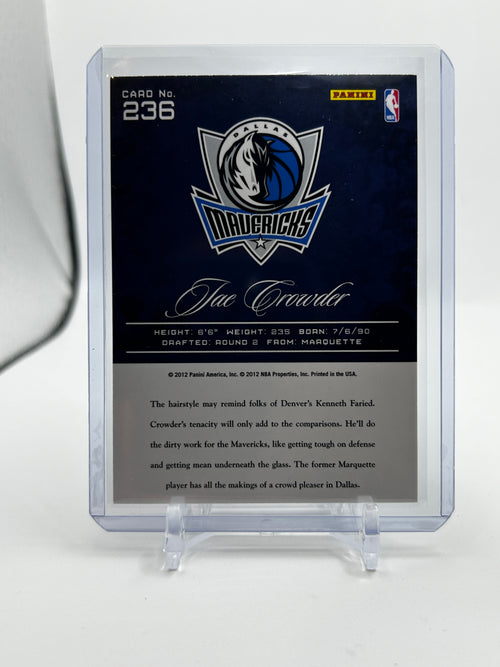 2012-13 Panini Prestige Jae Crowder Rookie #236