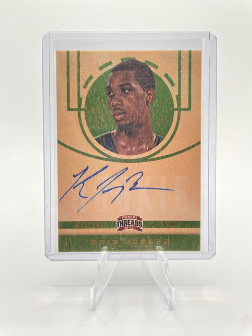 2012-13 Panini Threads Kris Joseph On-Card Rookie Auto #249