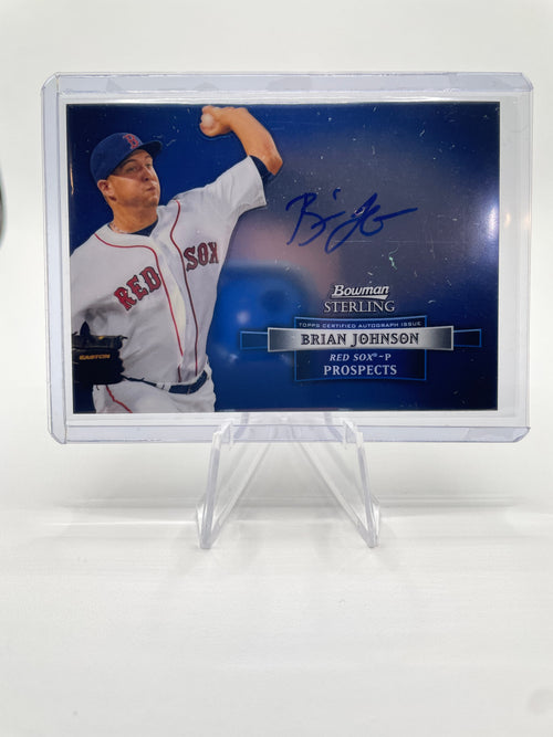 2012 Bowman Sterling Brian Johnson Prospect Auto #BSAP-BJ