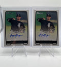 2012 Bowman Trayce Thompson Prospect Auto Set (x2)