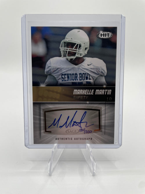 2012 Sage Hit Markelle Martin Gold Rookie Auto /250 #A110
