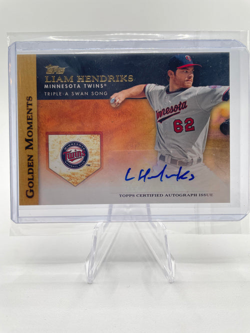 2012 Topps Golden Moments Liam Hendricks SP Auto #GMA-LH