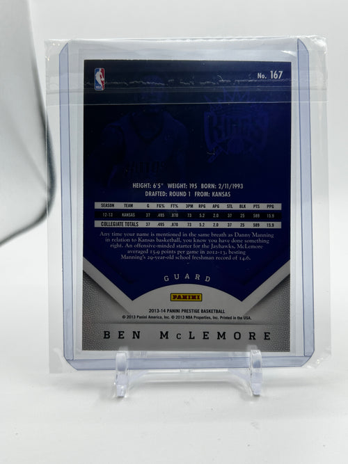 2013-14 Panini Prestige Ben McLemore Rookie #167