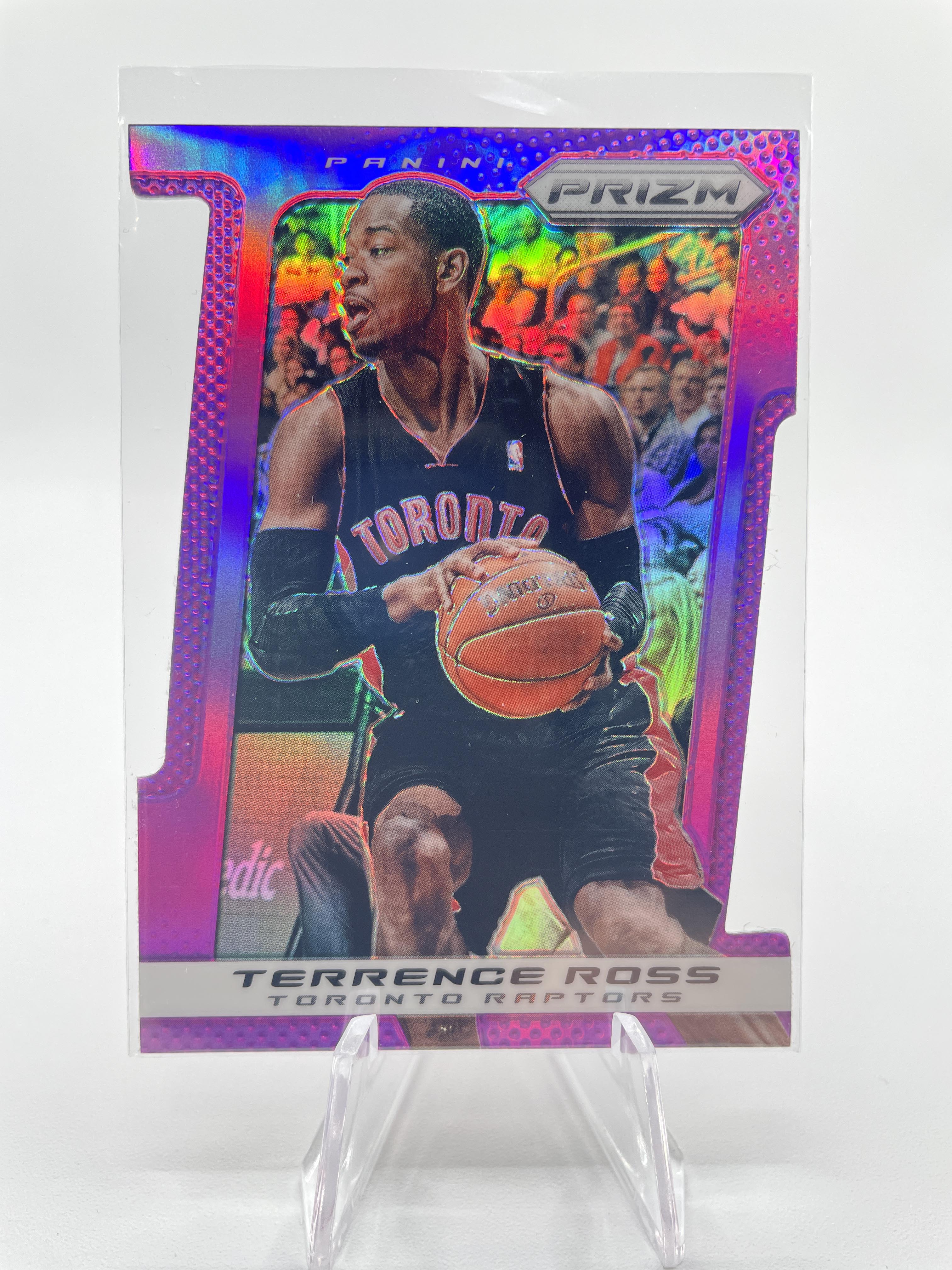 2013-14 Panini Prizm Terrence Ross Purple Prizm Die-Cut /49 SSP