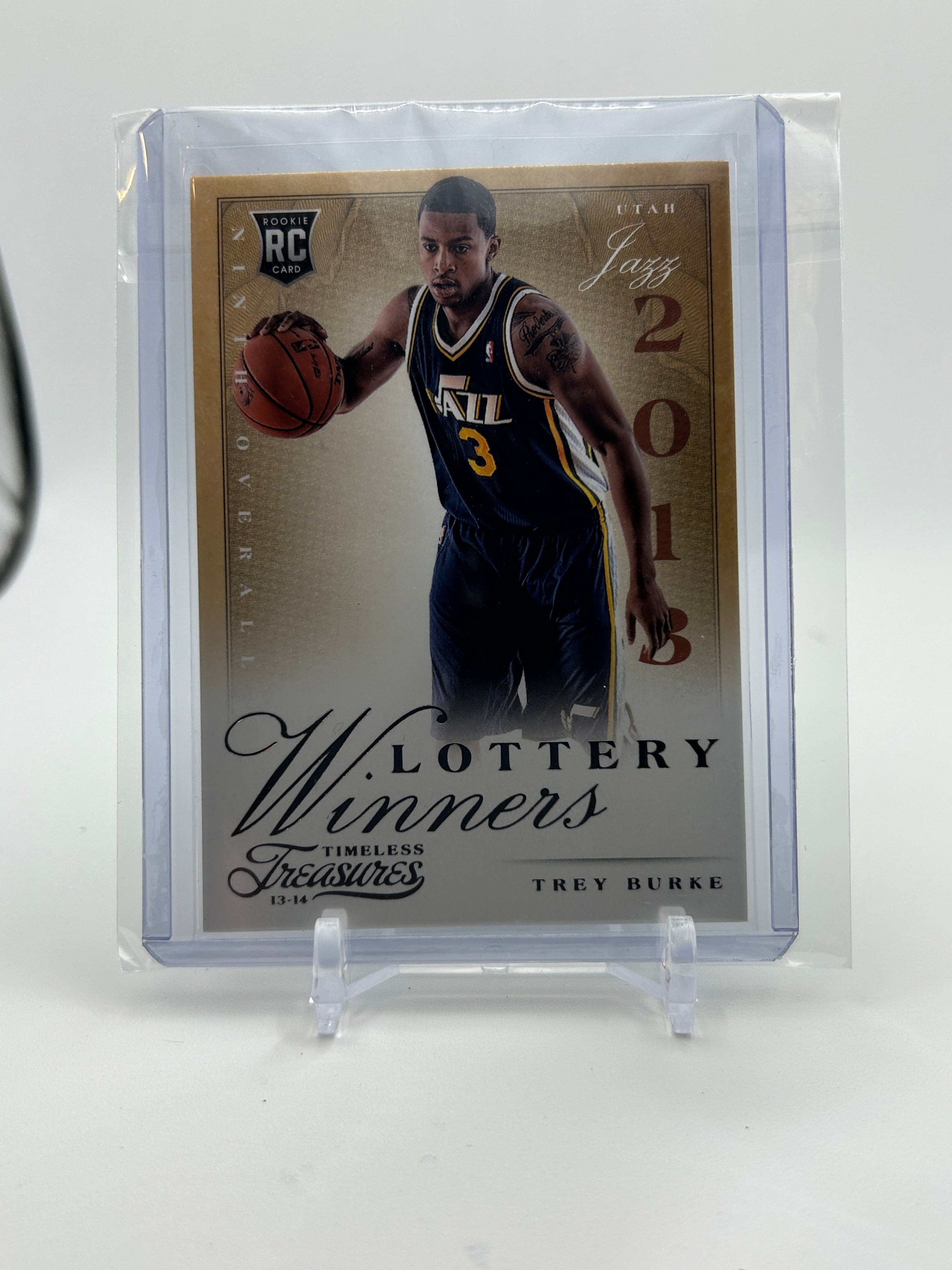 2013-14 Panini Timeless Treasures Trey Burke Lottery Winners Rookie