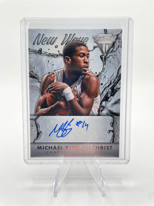 2013-14 Panini Titanium Michael Kidd-Gilchrist New Wave SP Auto