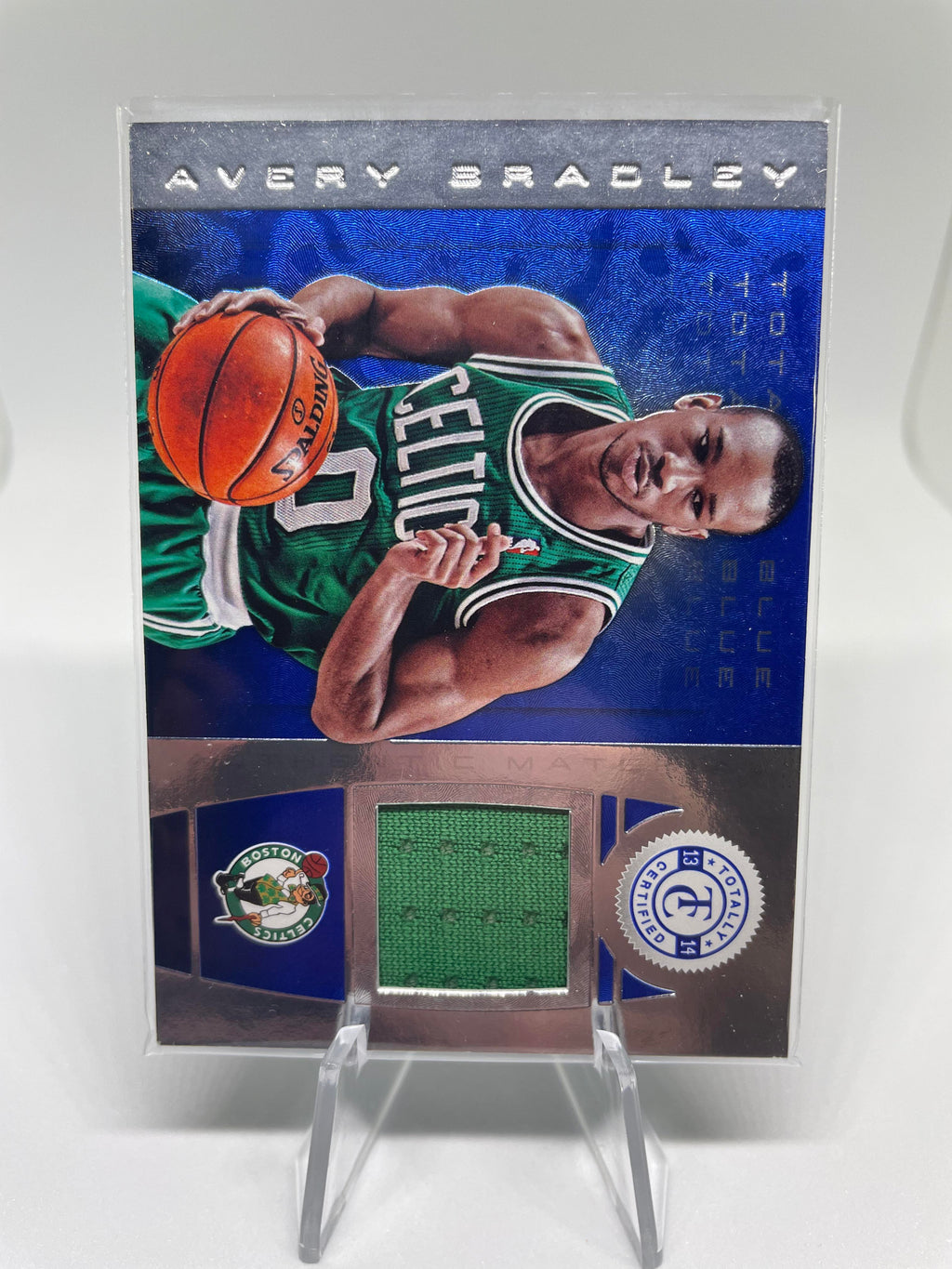 2013-14 Totally Certified Avery Bradley Totally Blue Patch /99 #108