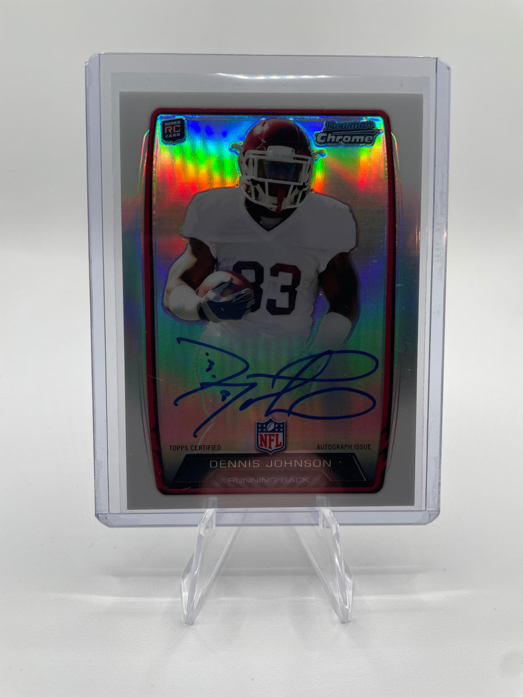 2013 Bowman Chrome Dennis Johnson Refractor Rookie Auto