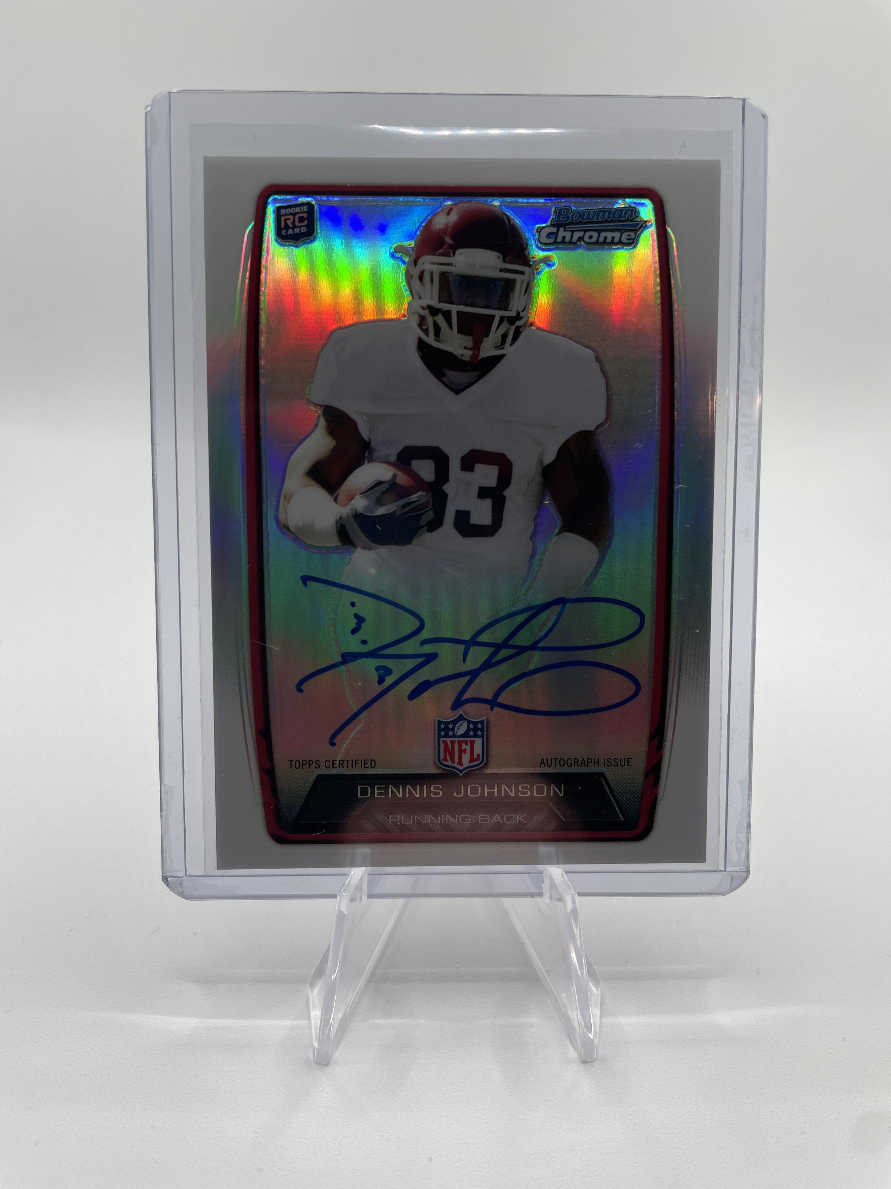 2013 Bowman Chrome Dennis Johnson Refractor Rookie Auto