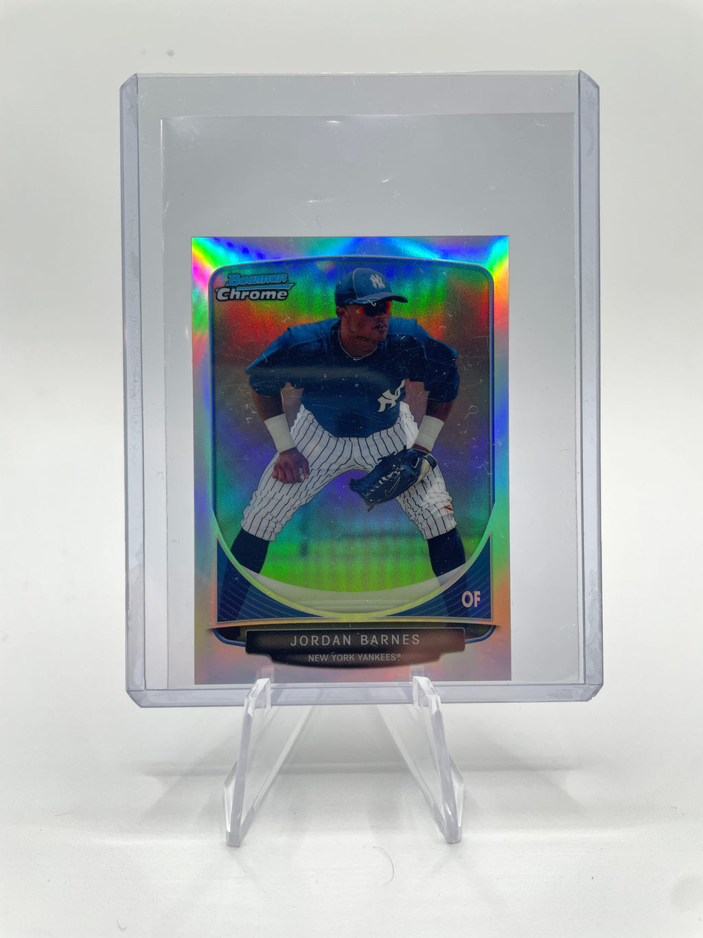 2013 Bowman Chrome Jordan Barnes Mini Refractor Rookie /125 #116