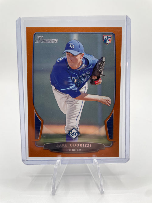 2013 Bowman Jake Odorizzi Orange Foil Rookie /250 #127